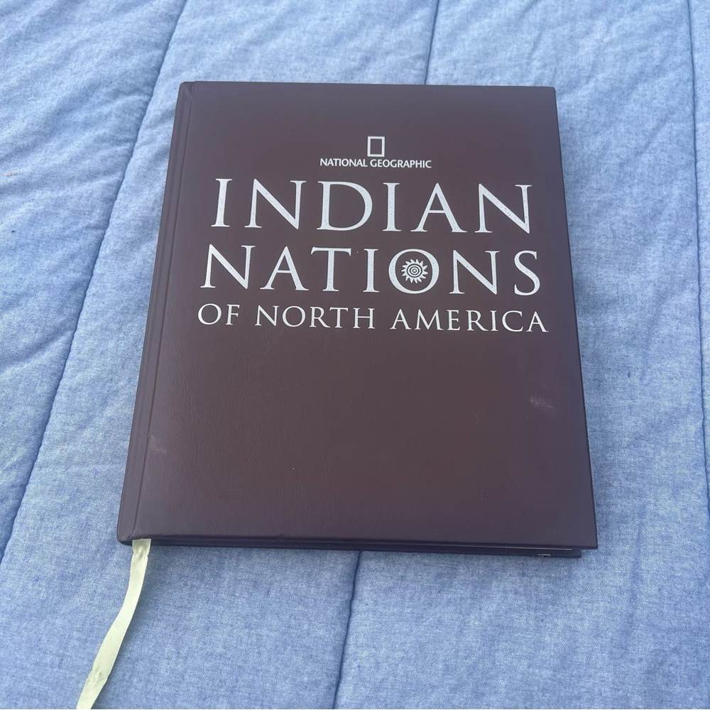 National Geographic Indian Nations of North America Hardcover Coffee Table Book
